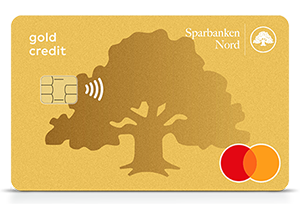 Betal- och kreditkort Mastercard Guld