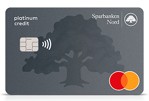 Betal- och kreditkort Mastercard Platinum